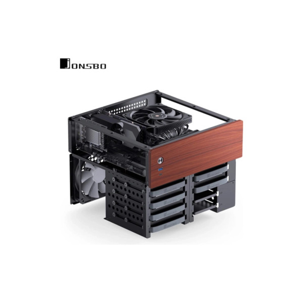 Корпус JONSBO N4 Black