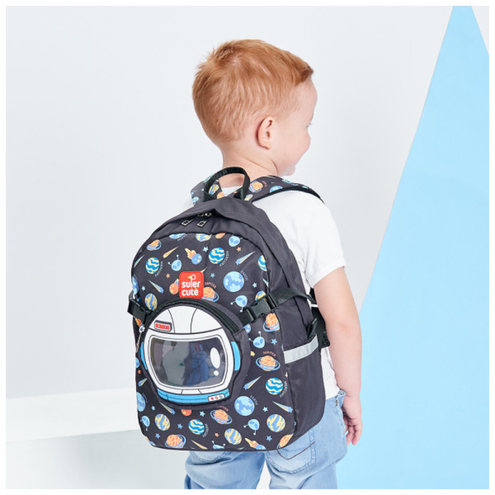 Рюкзак дитячий Supercute 2 в 1 Космонавт (SF126)