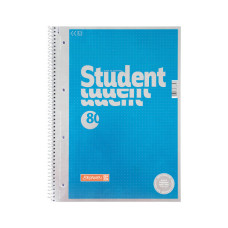 Зошит Brunnen Коледж-блок А4 Premium крапка 80 аркушів блакитний (10 671 47) Зошит Brunnen Коледж-блок А4 Premium крапка 80 аркушів блакитний (10 671 47)
