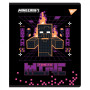 Зошит Yes Minecraft. Black 12 аркушів лінія (767510)