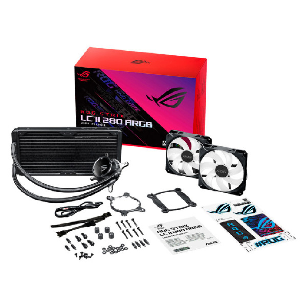 Система рідинного охолодження ASUS ROG-STRIX-LC-II-280 ARGB (90RC00C1-M0UAY0)