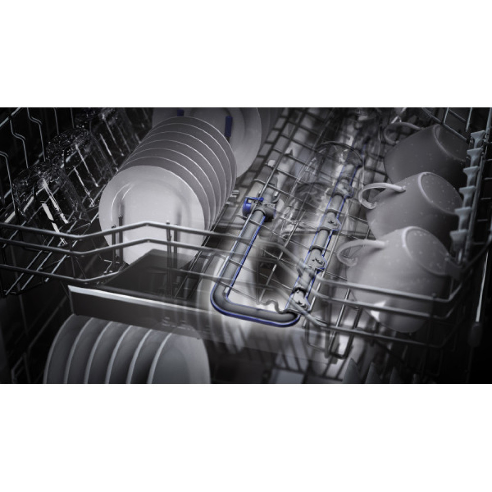 Посудомийна машина Siemens вбудована, 14компл., A+++, 60см, дисплей, 3й кошик, Zeolith, білий
