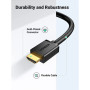 Кабель мультимедійний HDMI M to DVI M 1.5m HD106 black Ugreen (11150) Кабель мультимедійний HDMI M to DVI M 1.5m HD106 black Ugreen (11150)