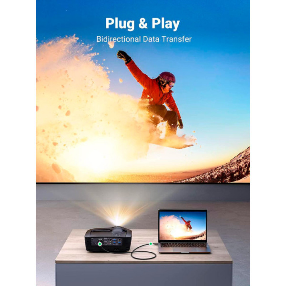 Кабель мультимедійний HDMI M to DVI M 1.5m HD106 black Ugreen (11150) Кабель мультимедійний HDMI M to DVI M 1.5m HD106 black Ugreen (11150)