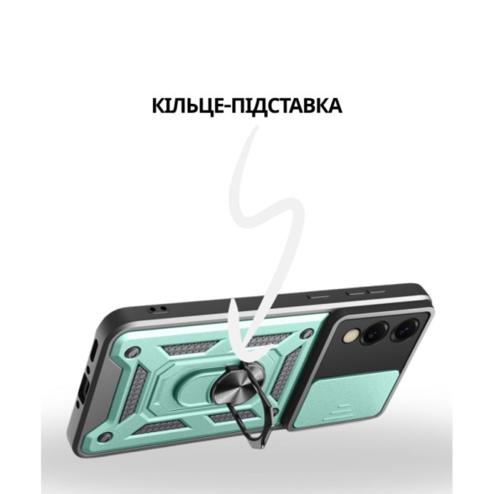 Чохол до мобільного телефона BeCover Military Samsung Galaxy S25 Edge SM-S937 Dark Green (714571)