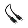 Дата кабель USB-C to USB-C 2.0m 100W with display C6-03 Acefast (6974316281054) Дата кабель USB-C to USB-C 2.0m 100W with display C6-03 Acefast (6974316281054)