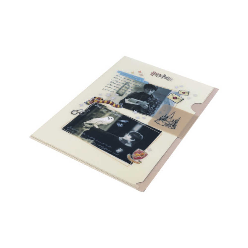Папка - куточок Kite із клапаном A4 Harry Potter (HP25-248-1)