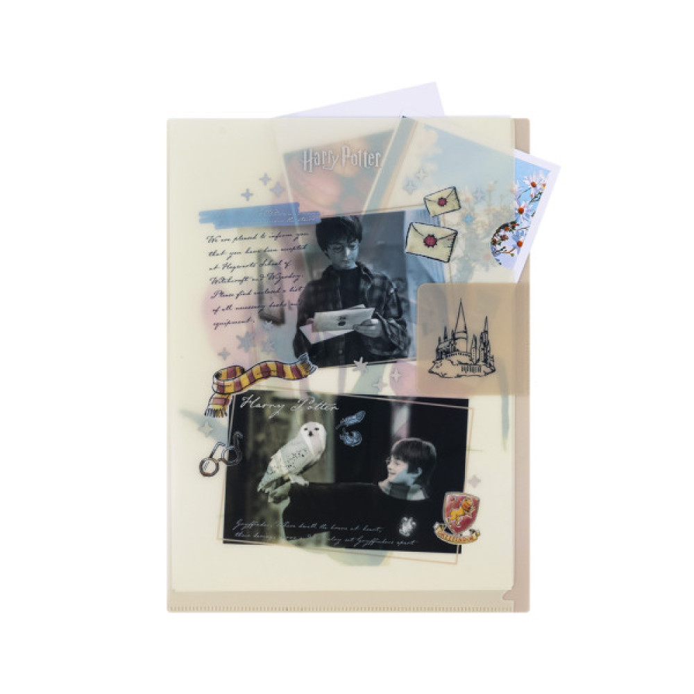 Папка - куточок Kite із клапаном A4 Harry Potter (HP25-248-1)