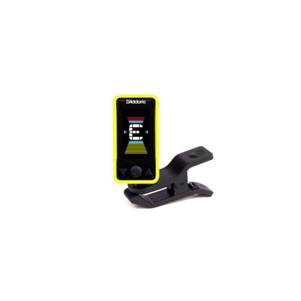 Тюнер для музичних інструментів D'Addario Eclipse Tuner Yellow (PW-CT-17YL)