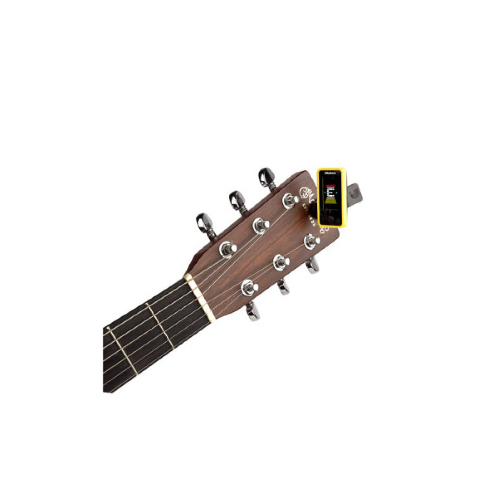 Тюнер для музичних інструментів D'Addario Eclipse Tuner Yellow (PW-CT-17YL)