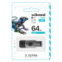 USB флеш накопичувач Wibrand 64GB Lizard Black USB 3.2 Gen 1 (USB 3.0) (WI3.2/LI64P9B) USB флеш накопичувач Wibrand 64GB Lizard Black USB 3.2 Gen 1 (USB 3.0) (WI3.2/LI64P9B)