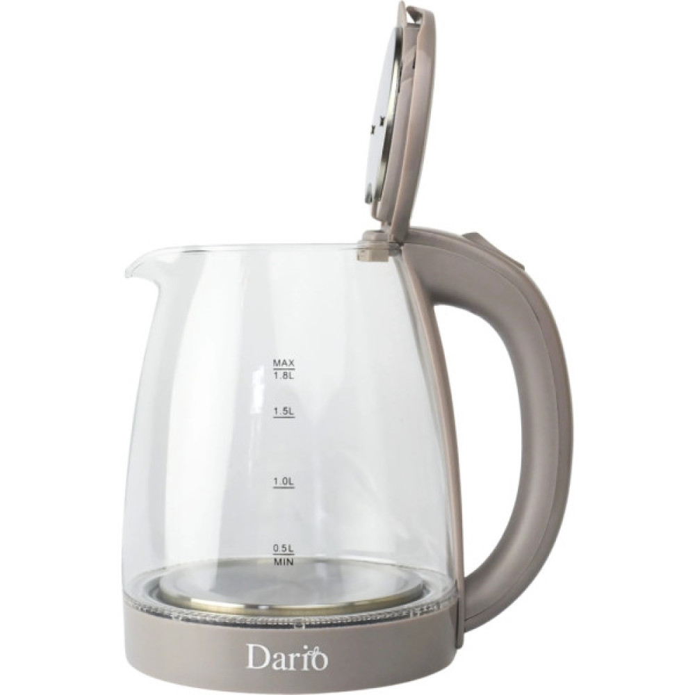 Електрочайник Dario DR1802 grey