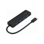 Концентратор Gembird 4 ports USB 3.1,USB-C, USB-C PD (UHB-CM-U3P4P-01) Концентратор Gembird 4 ports USB 3.1,USB-C, USB-C PD (UHB-CM-U3P4P-01)