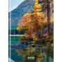 Блокнот Optima Nature of Ukraine: озеро А4, тверда обкл. 96 аркушів, клітинка (O20378-11) Блокнот Optima Nature of Ukraine: озеро А4, тверда обкл. 96 аркушів, клітинка (O20378-11)