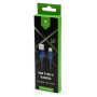 Дата кабель USB 2.0 AM to USB-C 1.0m 2color nylon blue Vinga (VCPDCTCNB31B) Дата кабель USB 2.0 AM to USB-C 1.0m 2color nylon blue Vinga (VCPDCTCNB31B)