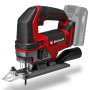 Лобзик акумуляторний Einhell TE-JS 18/100 Li - Solo, PXC, 18В, 3000 об/хв, ход 26 мм, 1.87 кг (без АКБ і ЗП)