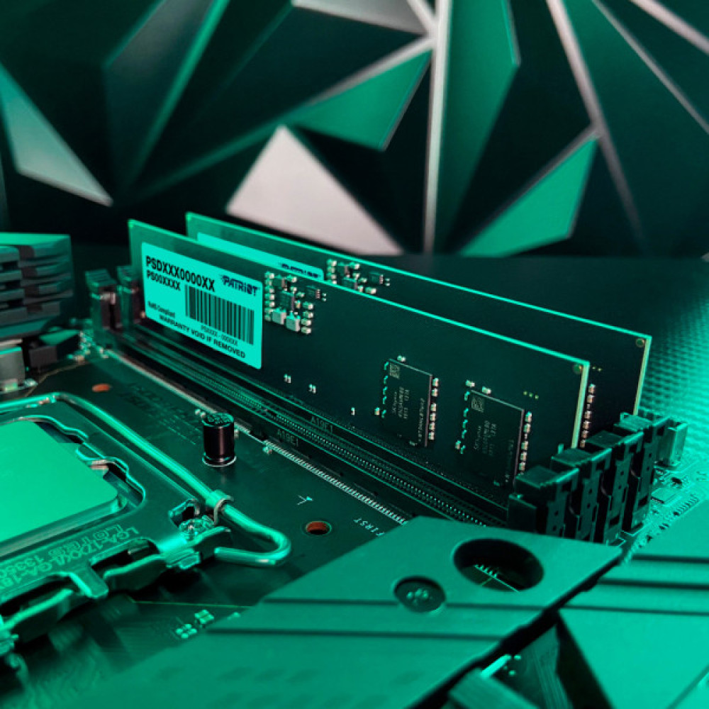 Модуль пам'яті для комп'ютера DDR5 16GB (2x8GB) 5200 MHz Signature Line Patriot (PSD516G5200K)