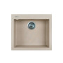 Мийка кухонна Adamant Univer, штучний камінь, квадрат, без крила, 560х500х200мм, чаша - 1, врізна, Avena