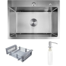 Мийка кухонна Kroner Geburstet-5843HM (CV022801)