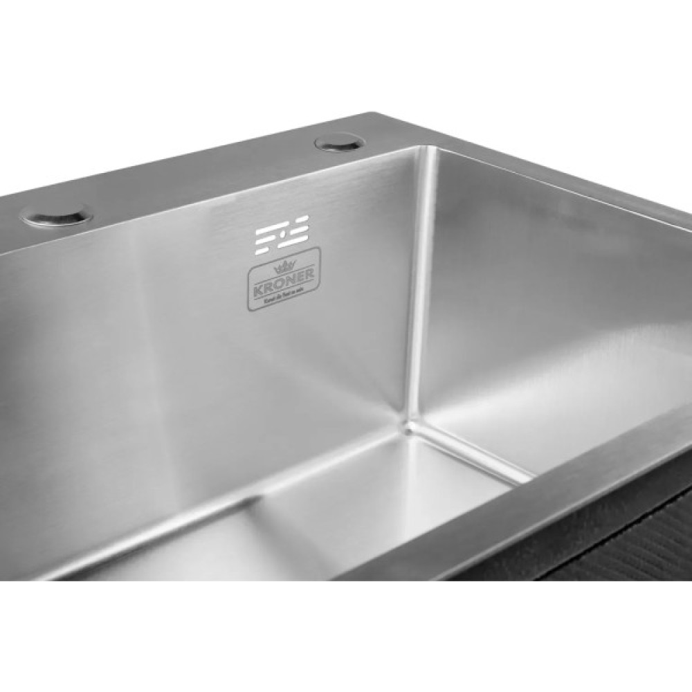 Мийка кухонна Kroner Geburstet-5843HM (CV022801)