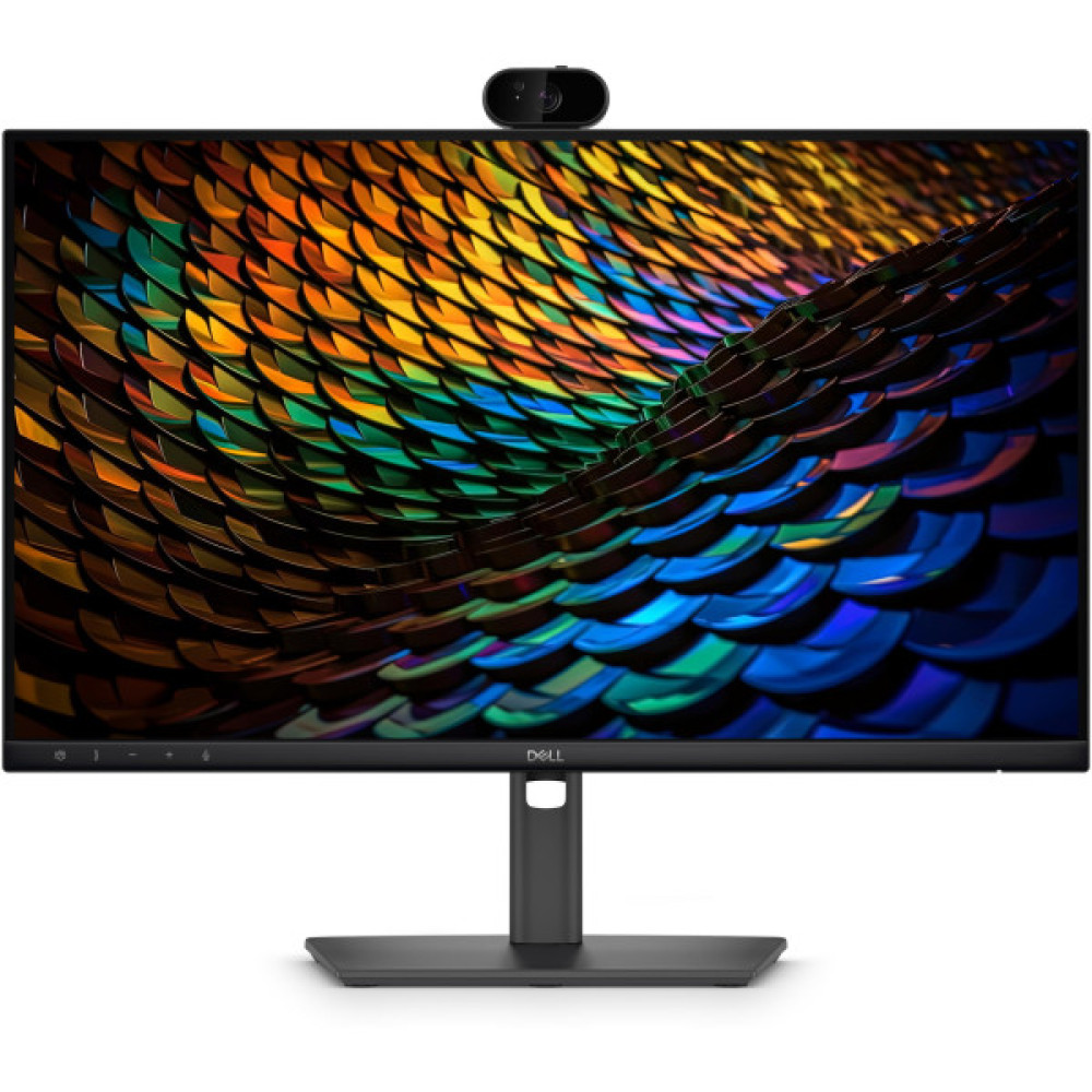 Монітор DELL 23.8" P2426HEB HDMI, DP, USB-C, RJ-45, MM, IPS, 120hz, sRGB 99%, Pivot, Cam