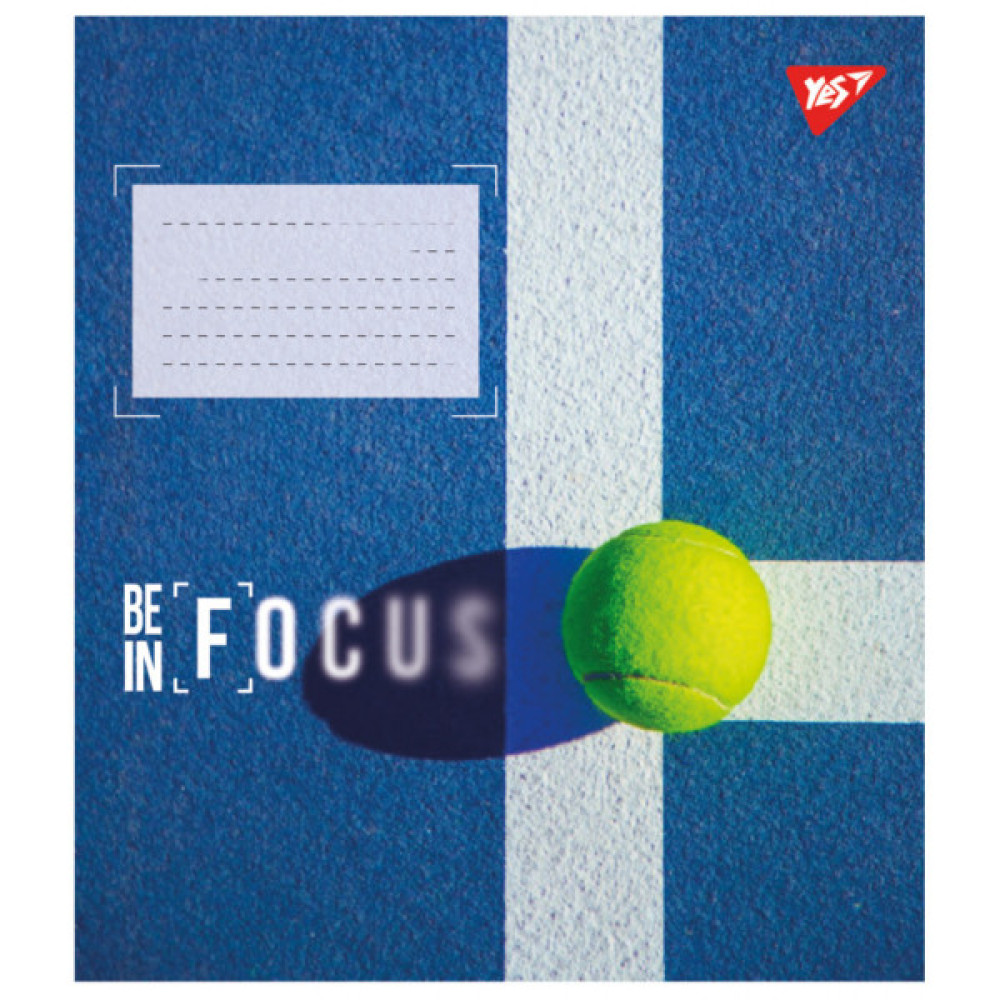 Зошит Yes Be in focus 96 аркушів лінія (767425)