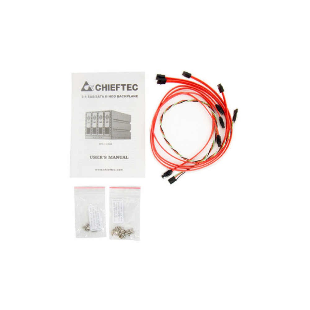 Бекплейн Chieftec 3x5.25"/4x3.5" Hot-Swap (SST-3141SAS)