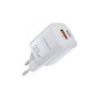 Зарядний пристрій Choetech GaN USB-A/USB-C 33W QC3.0/PD/PPS (PD5006-EU-WH) Зарядний пристрій Choetech GaN USB-A/USB-C 33W QC3.0/PD/PPS (PD5006-EU-WH)