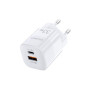 Зарядний пристрій Choetech GaN USB-A/USB-C 33W QC3.0/PD/PPS (PD5006-EU-WH) Зарядний пристрій Choetech GaN USB-A/USB-C 33W QC3.0/PD/PPS (PD5006-EU-WH)