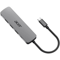 Концентратор Acer USB-C 5-in-1 3xUSB 3.0 + HDMI + USB-C gray (HP.DSCAB.021) Концентратор Acer USB-C 5-in-1 3xUSB 3.0 + HDMI + USB-C gray (HP.DSCAB.021)