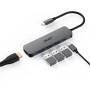 Концентратор Acer USB-C 5-in-1 3xUSB 3.0 + HDMI + USB-C gray (HP.DSCAB.021)