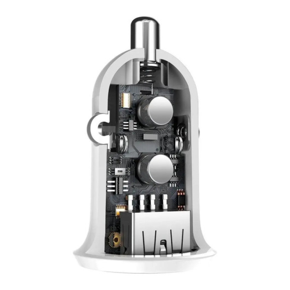 Зарядний пристрій Baseus 2xUSB 24W Grain Pro (CCALLP-02)