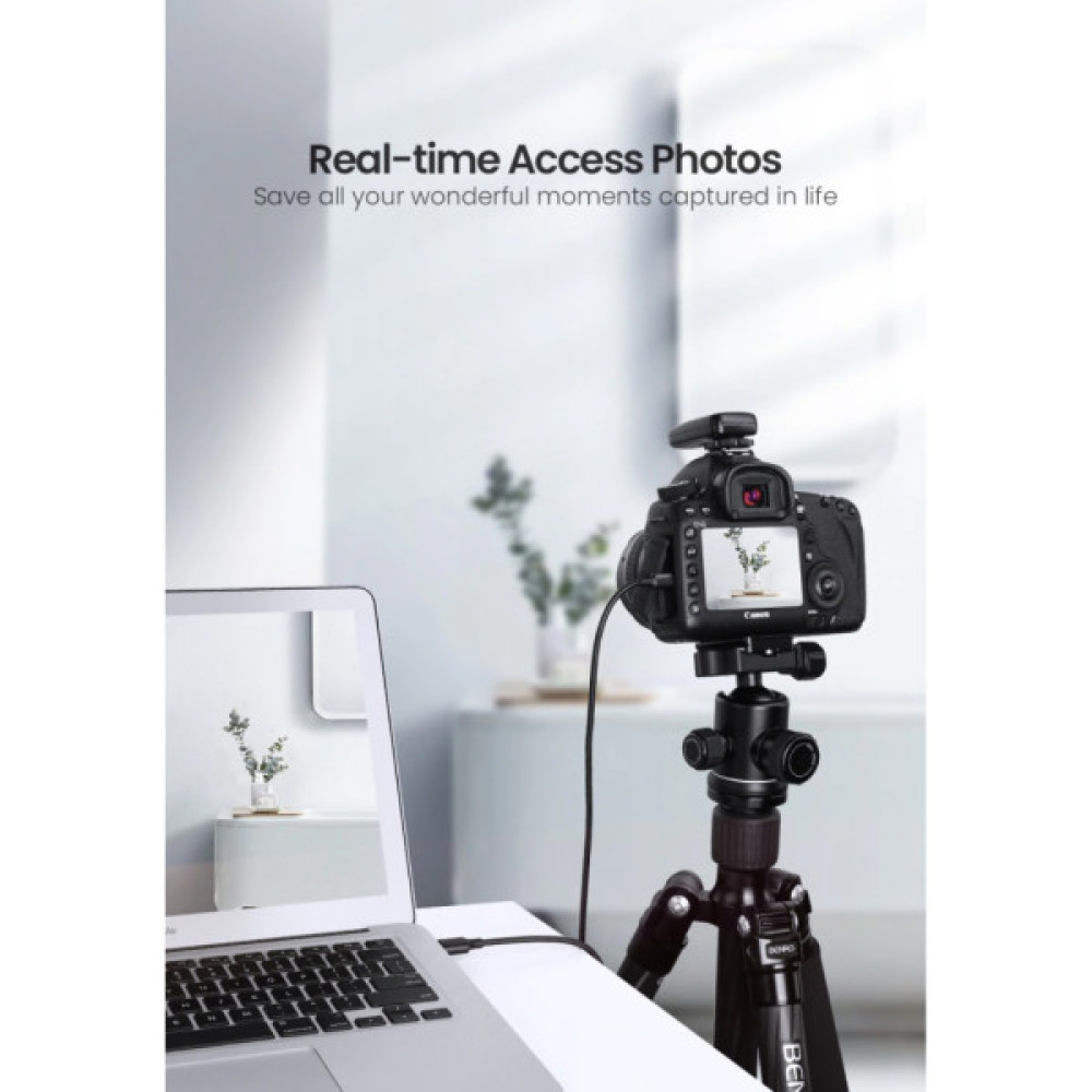 Дата кабель USB 2.0 AM to Mini 5P 2.0m US132 black Ugreen (30472)