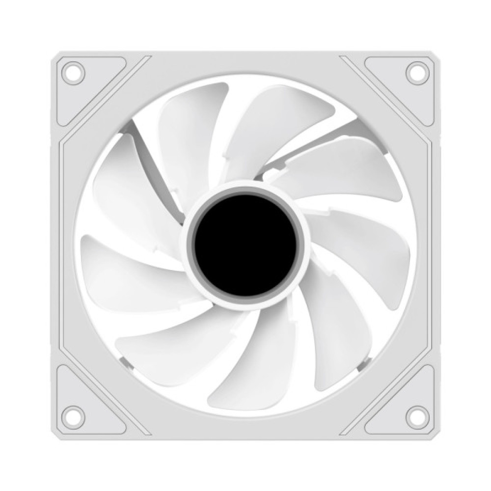 Кулер до корпусу OCYPUS GAMMA F12 WH ARGB REVERSE BLADE (GAMMA-F12-WH1AM01X-GL)