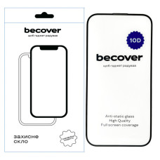 Скло захисне BeCover Apple iPhone 15 Plus 10D Black (711330) Скло захисне BeCover Apple iPhone 15 Plus 10D Black (711330)