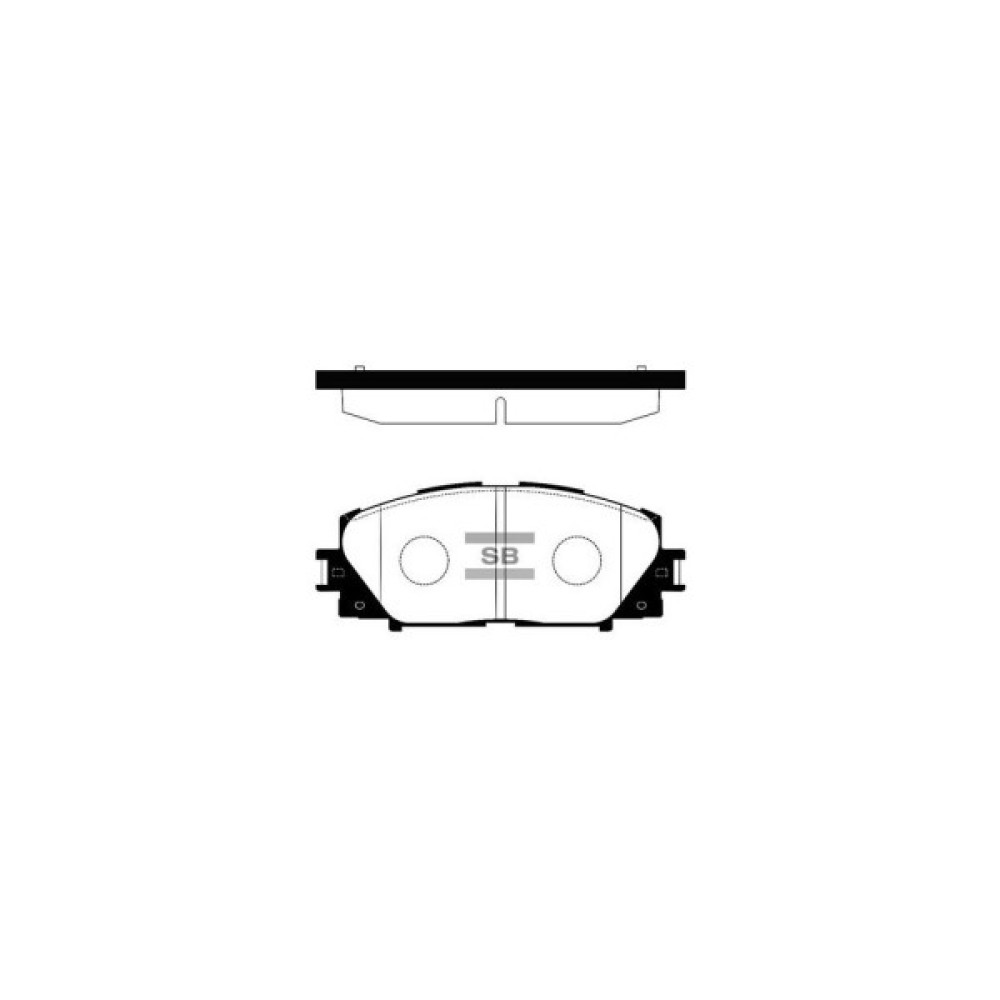 Гальмівні колодки HI-Q SP1377