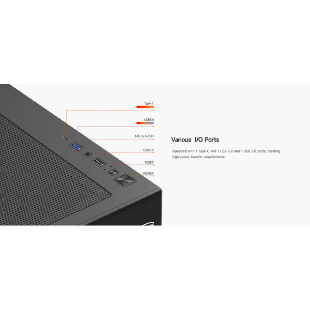 Корпус для ПК PcCooler C3 T700 ARGB BK