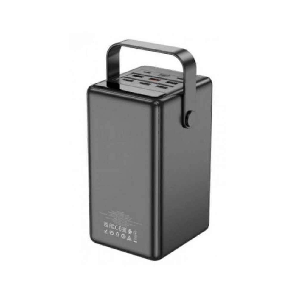 Батарея універсальна HOCO 100000mAh Endure 22.5W PD, QC, LED Lamp, Black (DB03 / 714721)