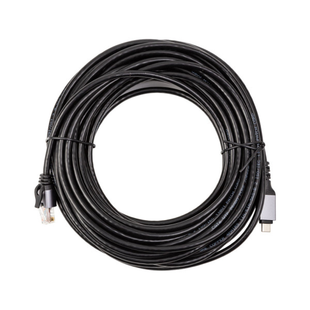 Дата кабель USB-C to RJ45 Ethernet 15.0m PowerPlant (CA914968)
