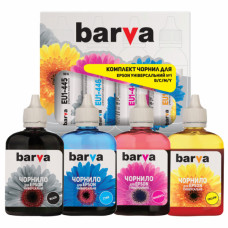 Чорнило Barva Epson universal 1, water-soluble, 90г*4 B/C/M/Y (EU1-090-MP)