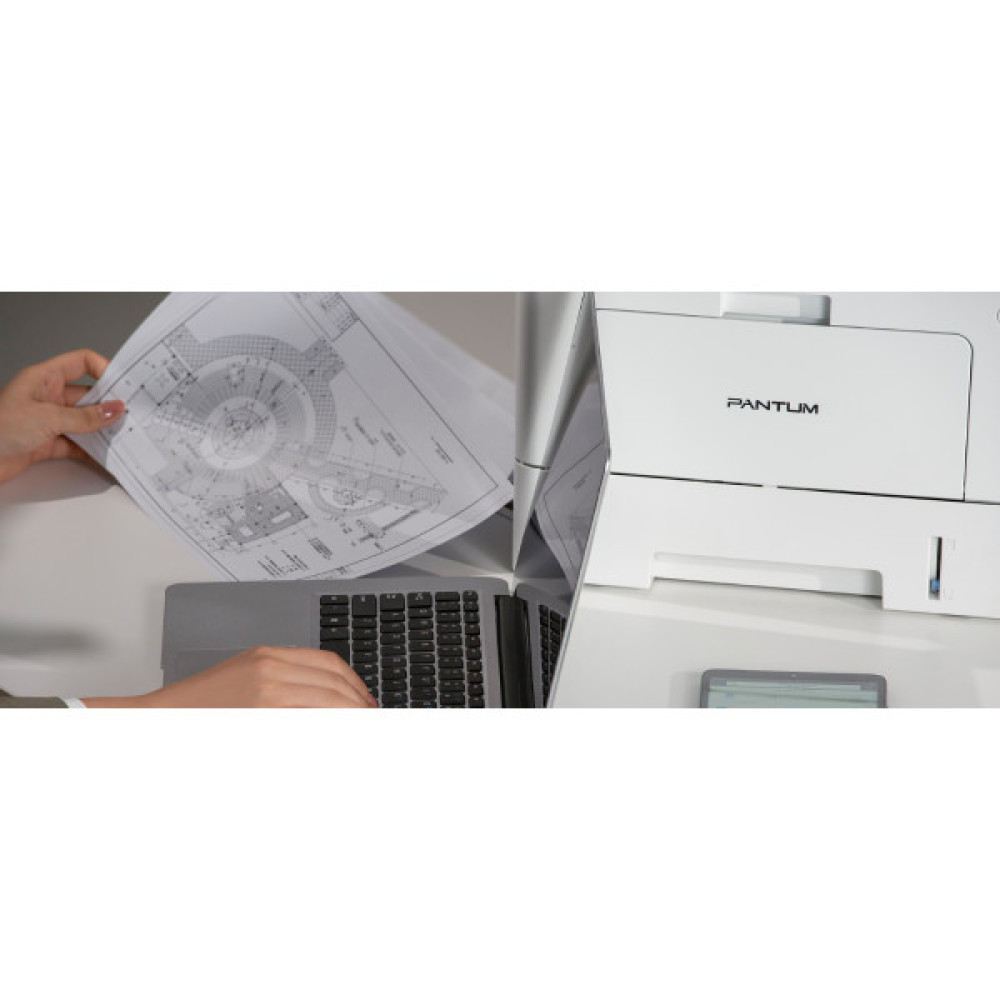 БФП моно A4 Pantum BM5110ADW 40ppm DADF Duplex Touchscreen Ethernet WiFi