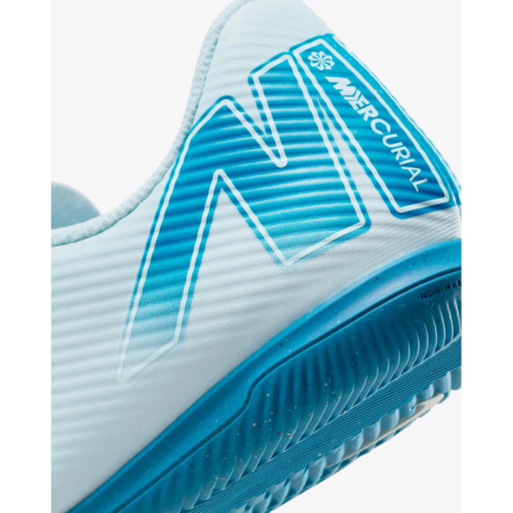 Футзалки Nike Vapor 16 Club IC FQ8289-400 білий, блакитний Діт 38,5 (US 6Y) (197597325255)
