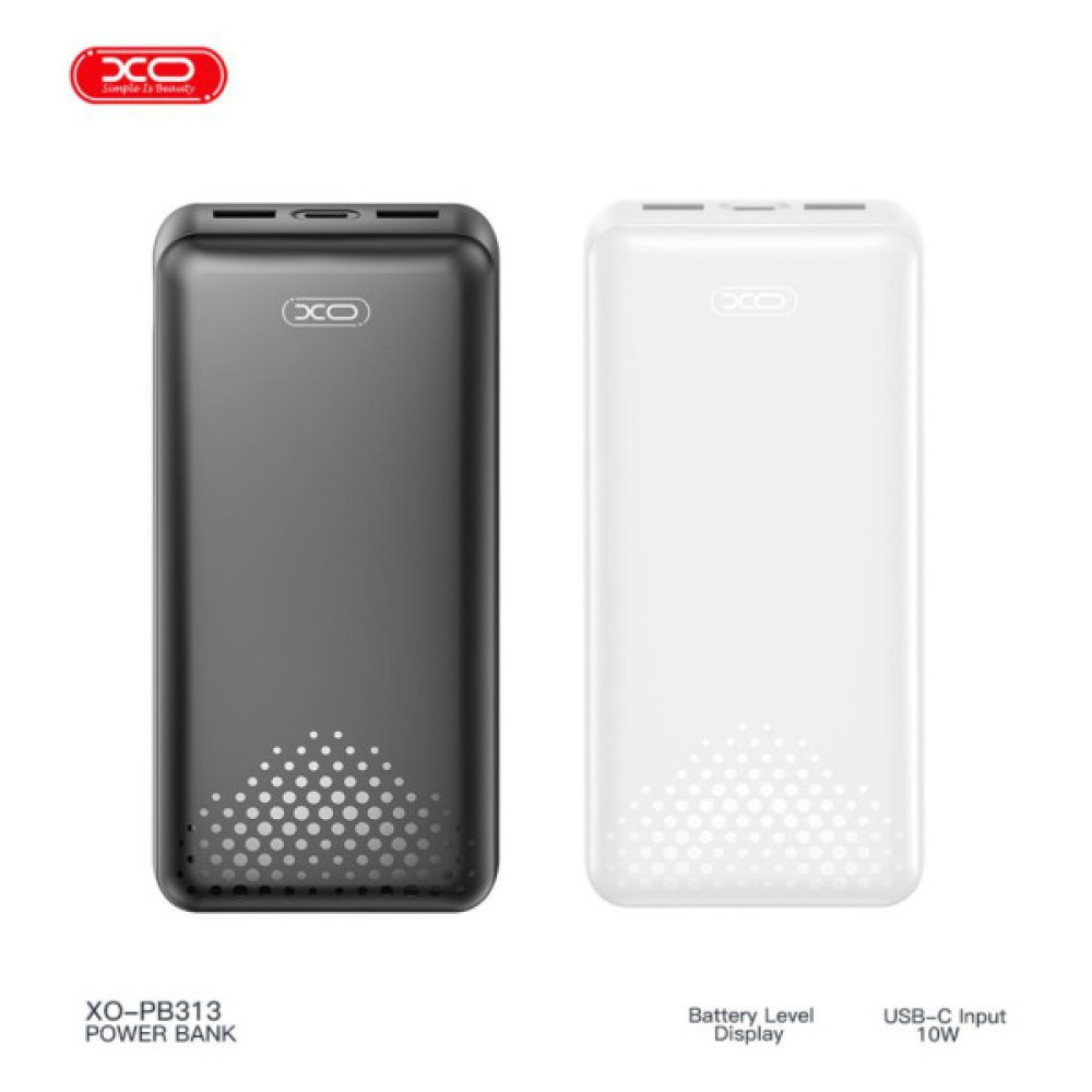 Батарея універсальна XO 20000mAh, 10.5W, white (XO-PB313-WH)