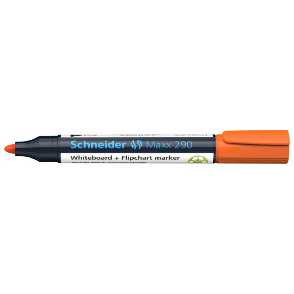 Маркер Schneider MAXX для дошок та фліпчартів 290, помаранчевий (S129106)
