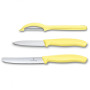 Набір ножів Victorinox SwissClassic Paring Set 3 шт Universal Yellow (6.7116.31L82)