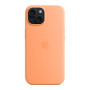 Чохол до мобільного телефона Apple iPhone 15 Silicone Case with MagSafe Orange Sorbet (MT0W3ZM/A) Чохол до мобільного телефона Apple iPhone 15 Silicone Case with MagSafe Orange Sorbet (MT0W3ZM/A)