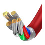 Дата кабель USB-C to Lightning 1.0m 20W red Baseus (CATLYS-A09) Дата кабель USB-C to Lightning 1.0m 20W red Baseus (CATLYS-A09)