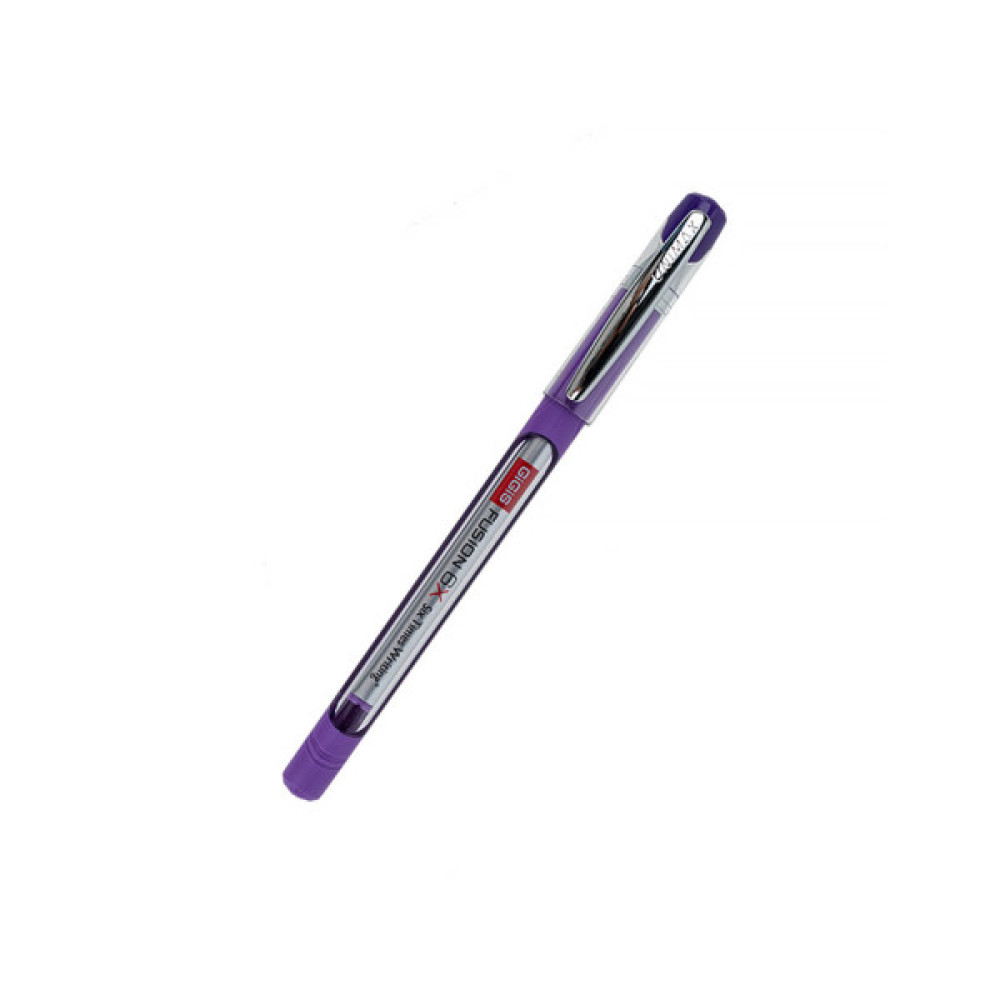 Ручка кулькова Unimax Top Tek Fusion 10 000, фіолетова (UX-10 000-11)