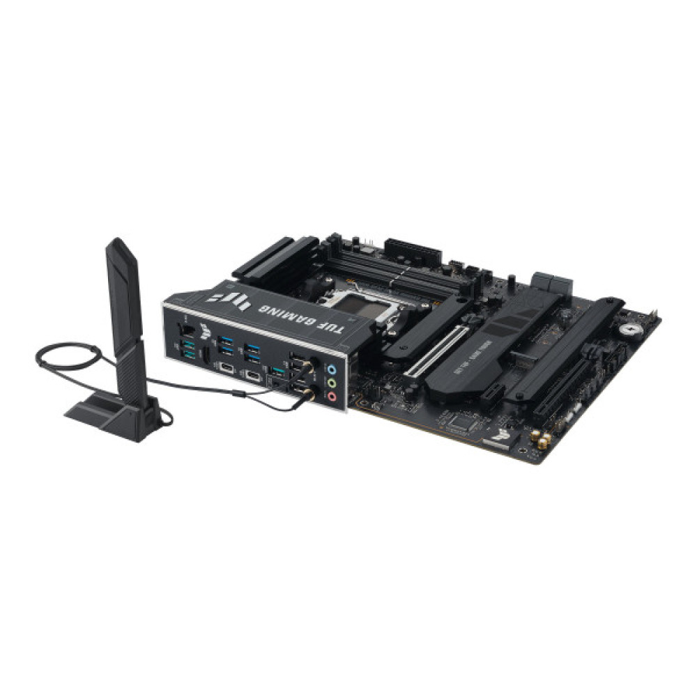 Материнcька плата ASUS TUF GAMING X870E-PLUS WIFI7 sAM5 X870E 4xDDR5 M.2 HDMI Wi-Fi BT ATX