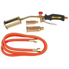 Паяльник газовий TOPEX 1850°C 19.5кВт 3 насадки шланг 1.5м